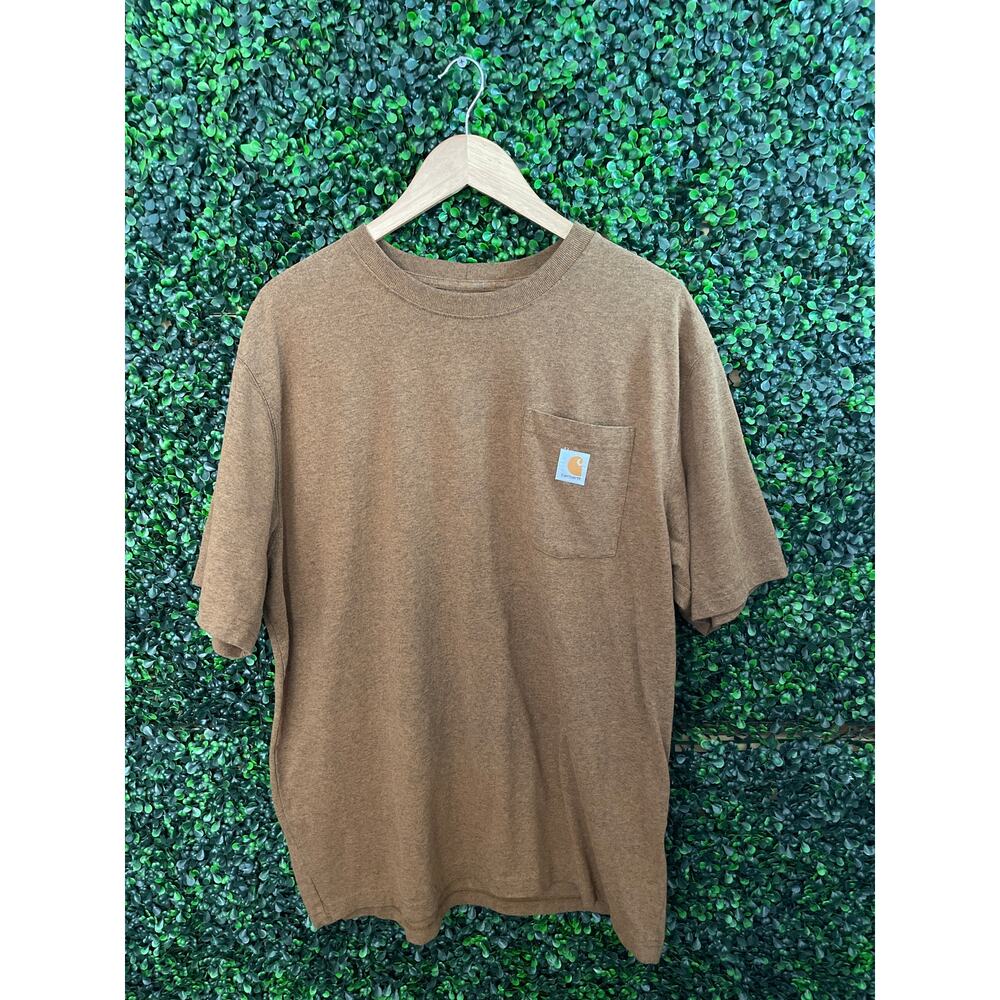 Carhartt, men’s Large Brown Tshirt
